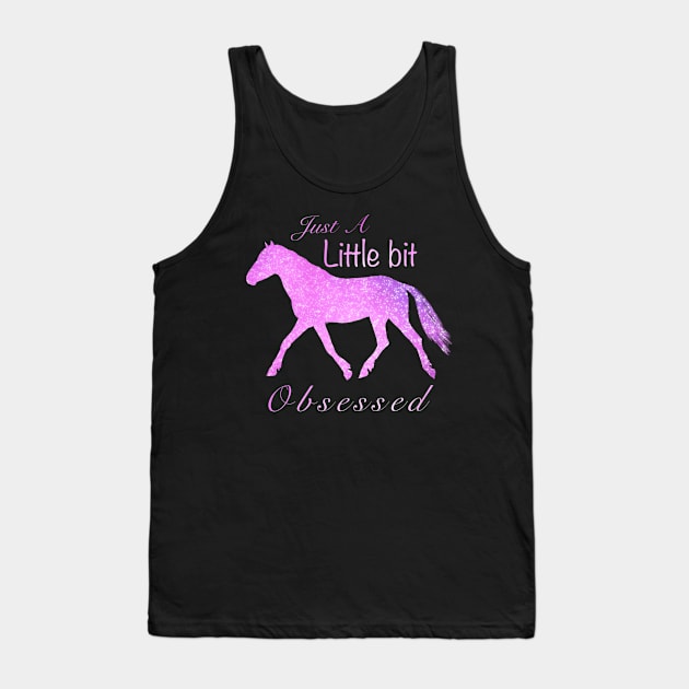 Just a little bit obsessed Tank Top by Shyflyer